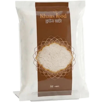 Khaas Food Brown Atta (Lal Atta)- 1Kg - Rokomari product